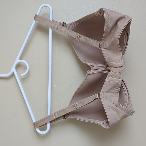 38D Le Mystere Envi Convertible T-Shirt Bra Nude Minimalist Underwire - Picture 6 of 14